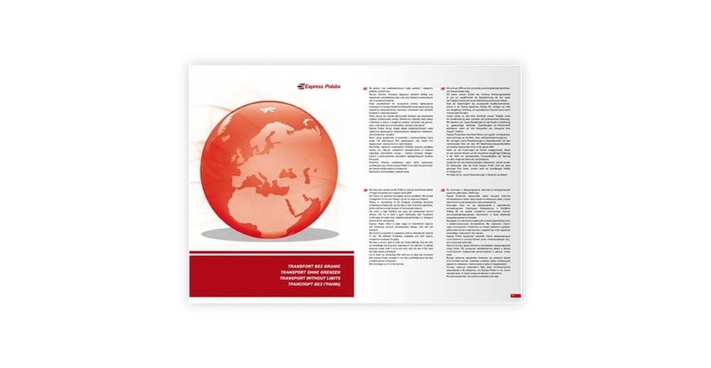 Foldery, broszury reklamowe Express Polska