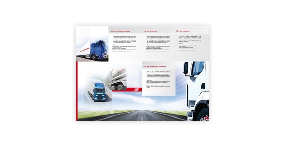 Foldery, broszury reklamowe Express Polska