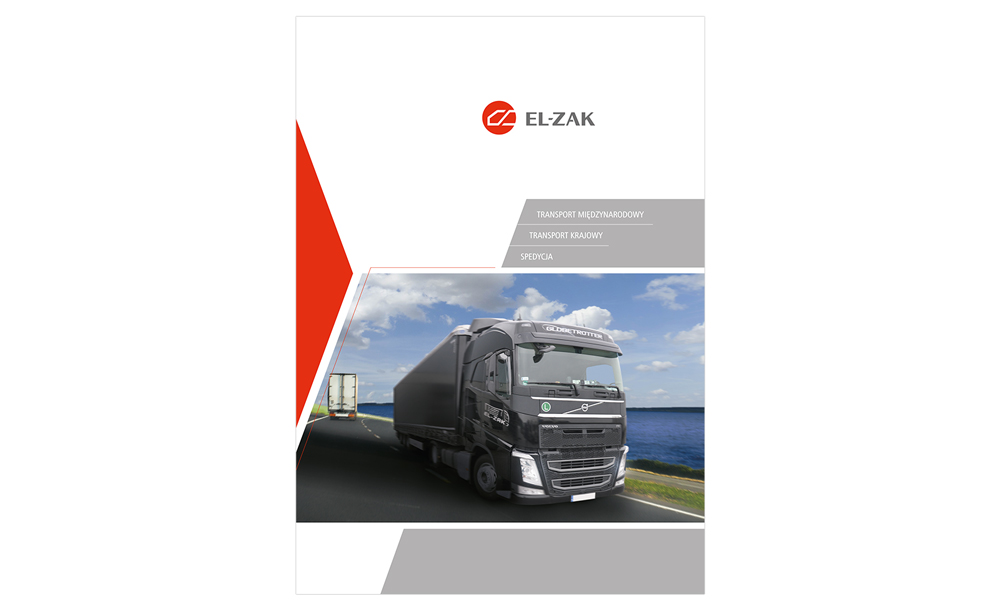 Foldery, broszury reklamowe EL-ZAK