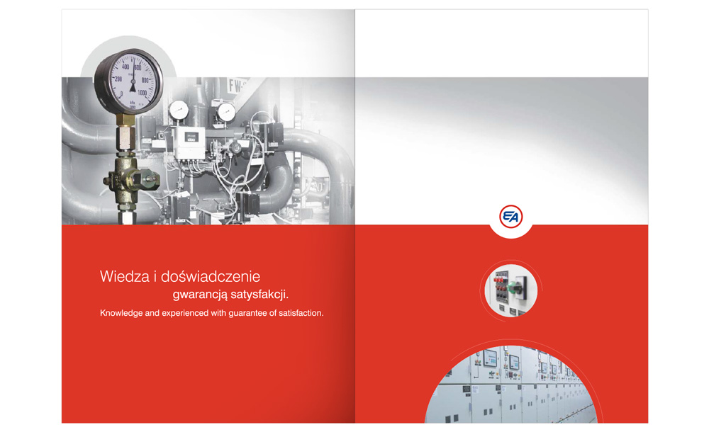 Foldery, broszury reklamowe Elpoautomatyka