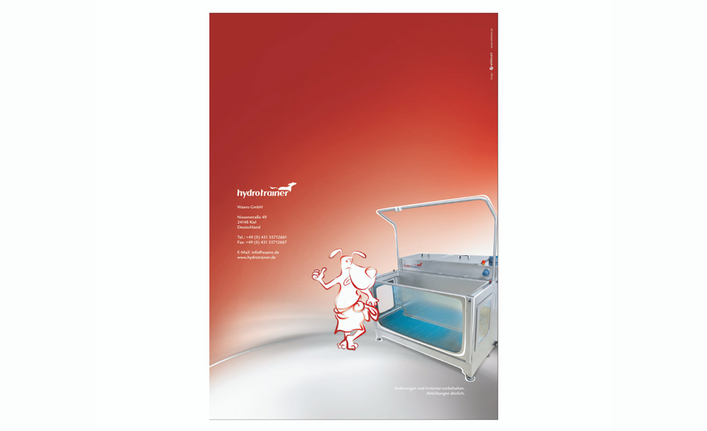 Foldery, broszury reklamowe Hydrotrainer