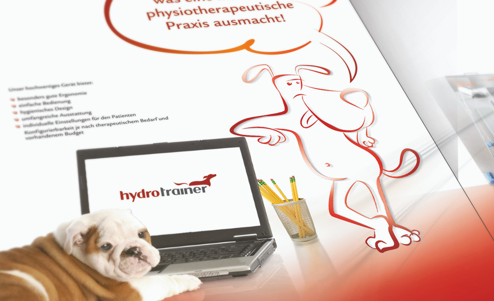 Foldery, broszury reklamowe Hydrotrainer