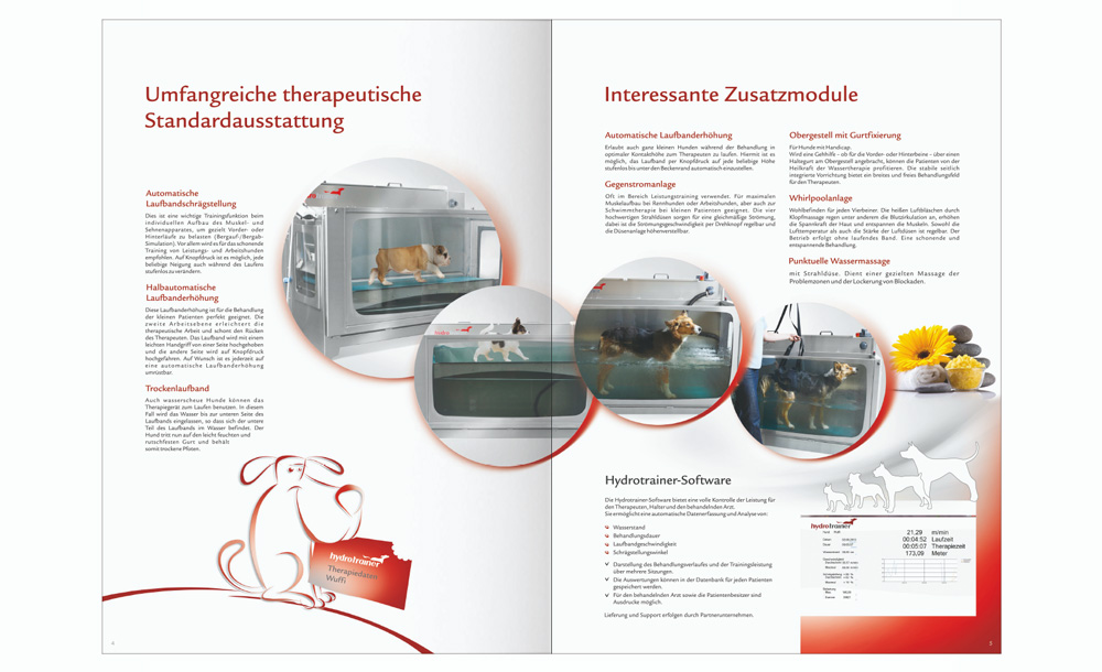 Foldery, broszury reklamowe Hydrotrainer