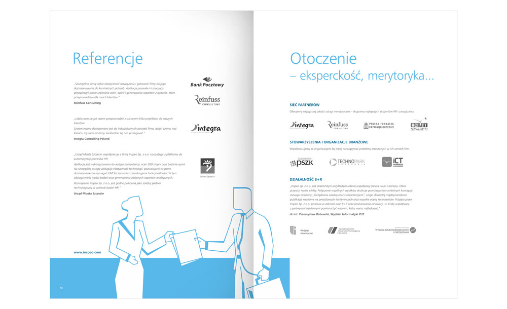 Foldery, broszury reklamowe Inspeo