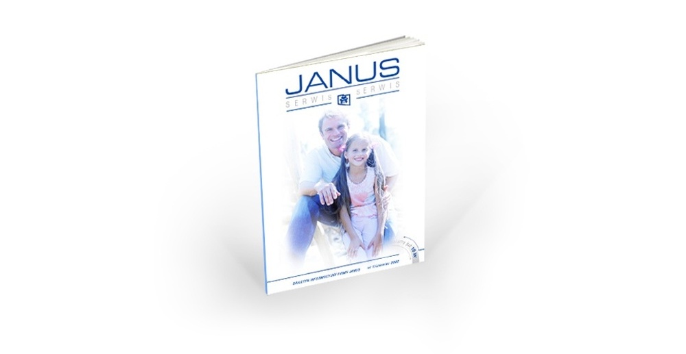 Foldery, broszury reklamowe Janus
