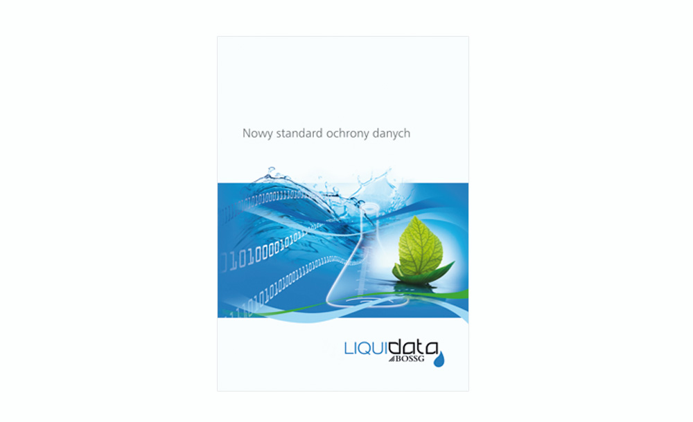 Foldery, broszury reklamowe Liquid Data