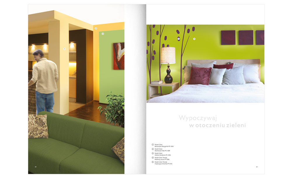 Foldery, broszury reklamowe Malfarb