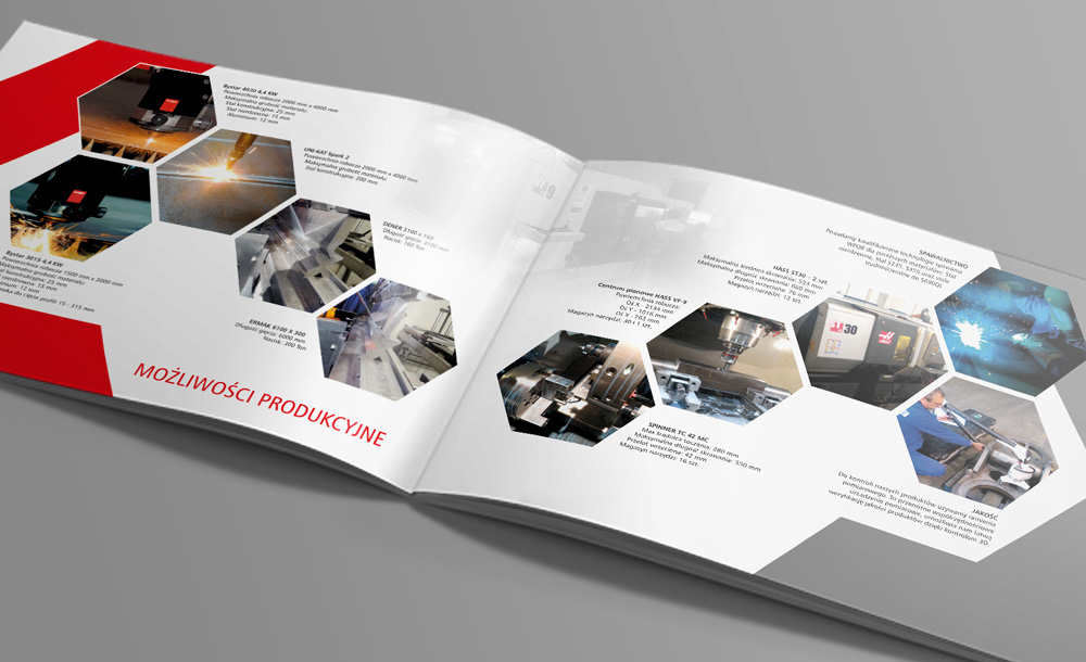 Foldery, broszury reklamowe Metpol