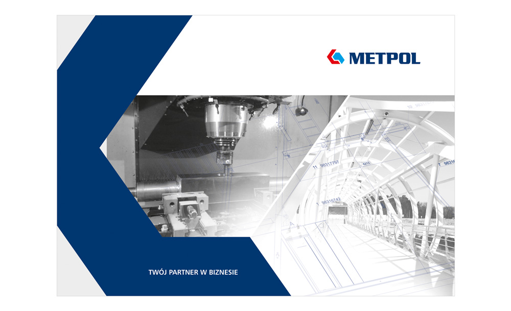 Foldery, broszury reklamowe Metpol