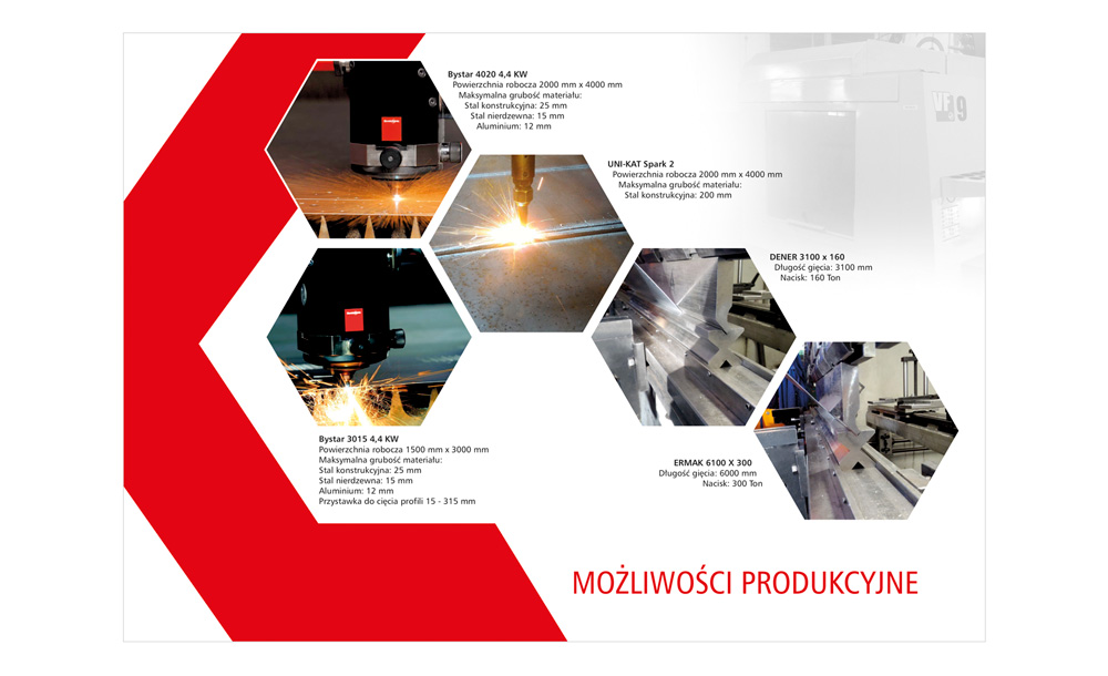 Foldery, broszury reklamowe Metpol