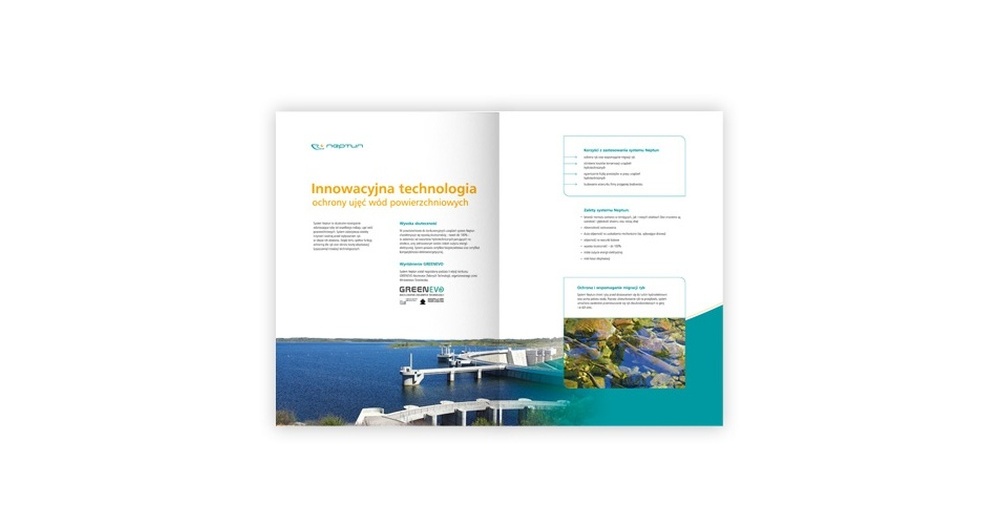Foldery, broszury reklamowe Neptun