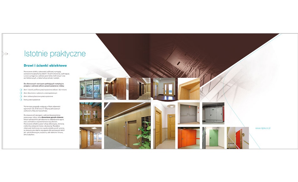 Foldery, broszury reklamowe Opeus