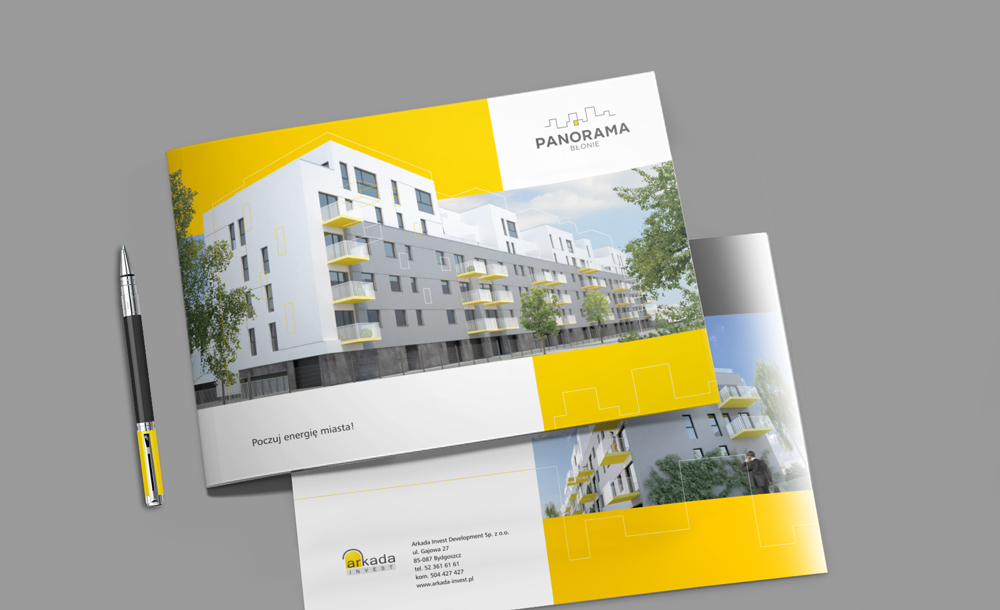 Foldery, broszury reklamowe Panorama