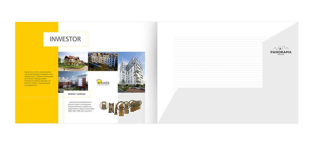 Foldery, broszury reklamowe Panorama