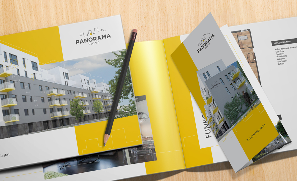 Foldery, broszury reklamowe Panorama