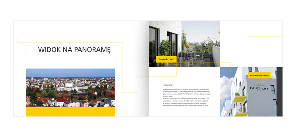 Foldery, broszury reklamowe Panorama
