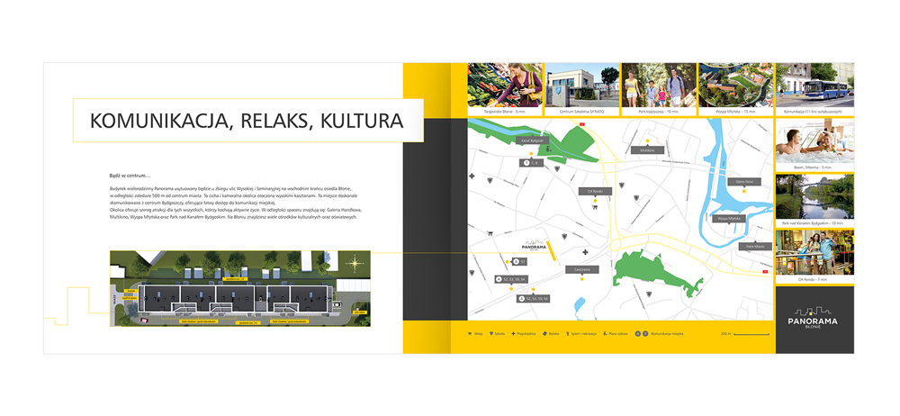Foldery, broszury reklamowe Panorama