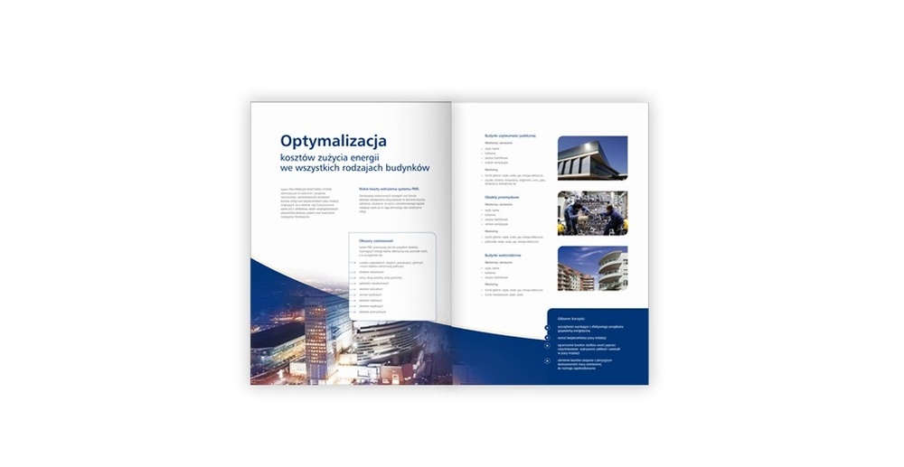 Foldery, broszury reklamowe PMS