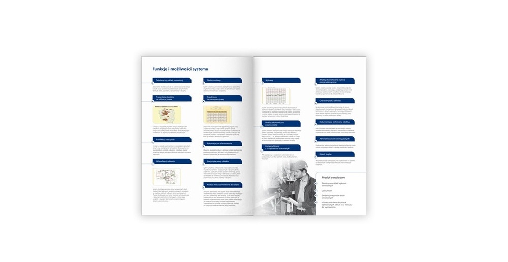Foldery, broszury reklamowe PMS