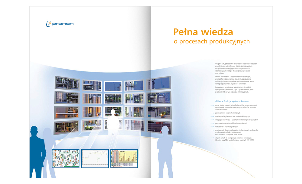 Foldery, broszury reklamowe Proman