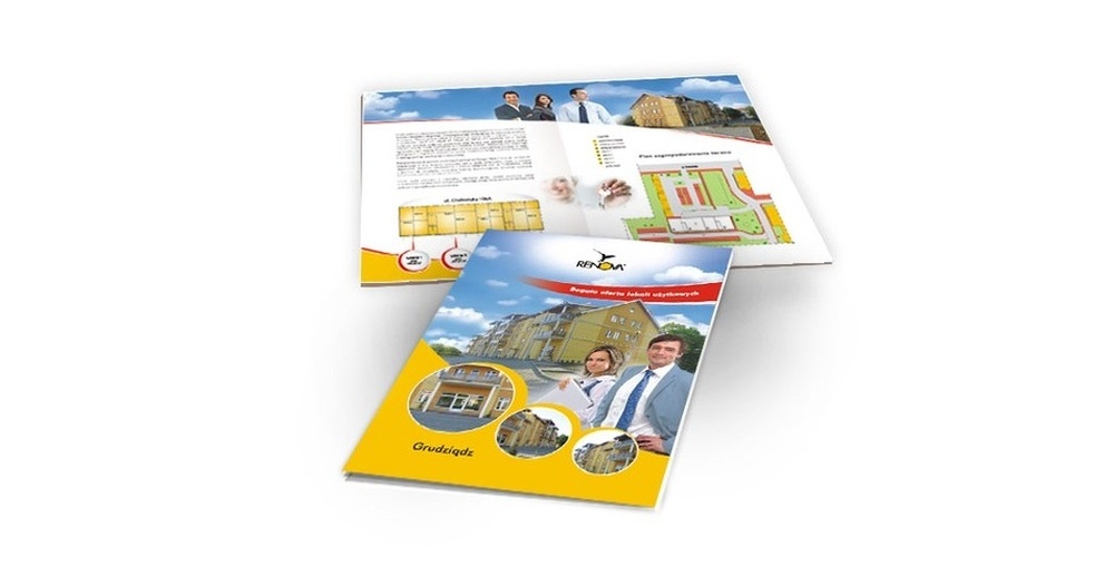 Foldery, broszury reklamowe Renova