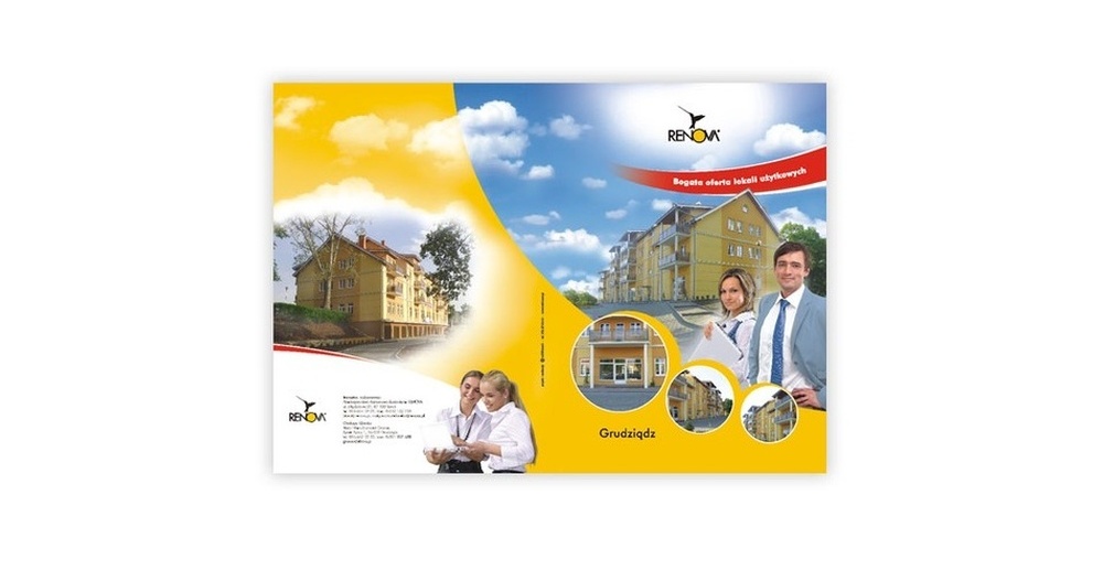 Foldery, broszury reklamowe Renova