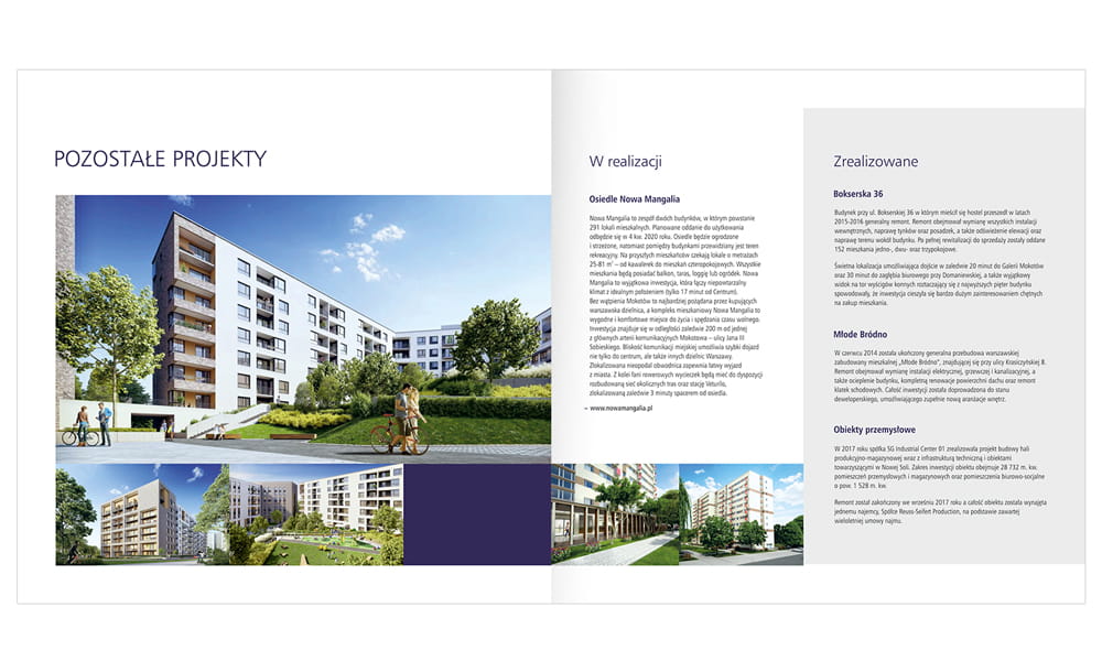 foldery, broszury reklamowe Satoria