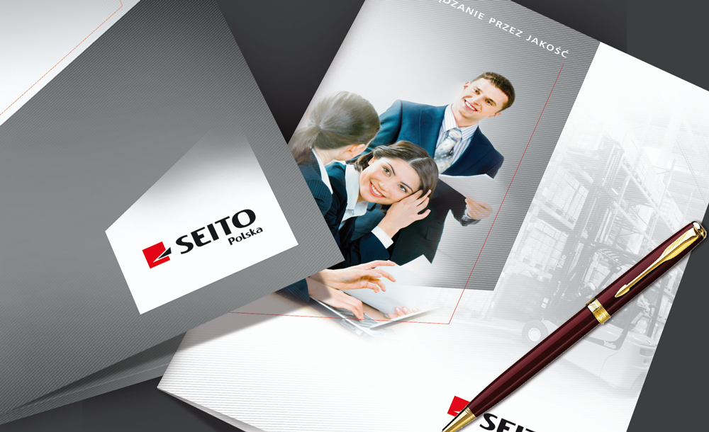 Foldery, broszury reklamowe Seito