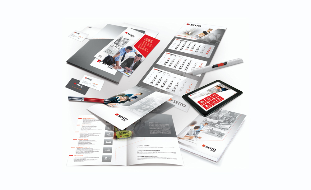 Foldery, broszury reklamowe Seito