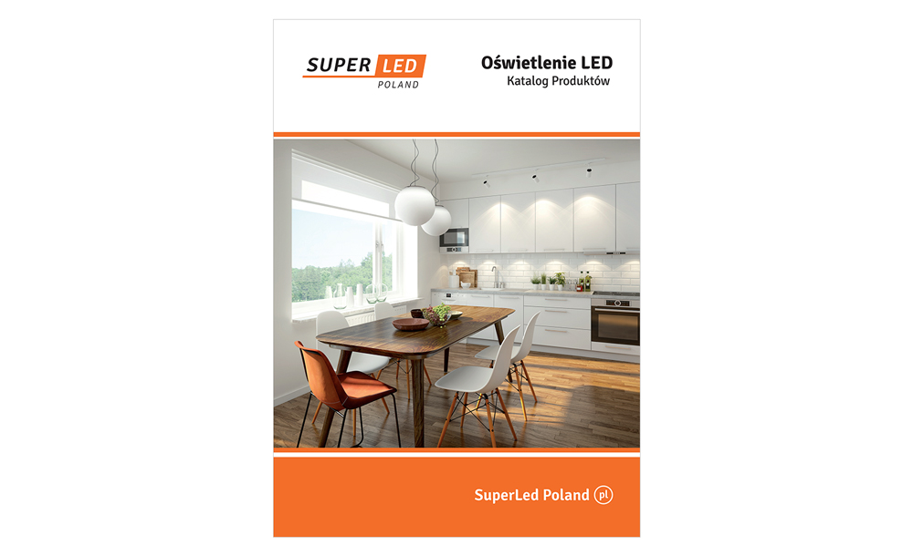 Foldery, broszury reklamowe Super Led