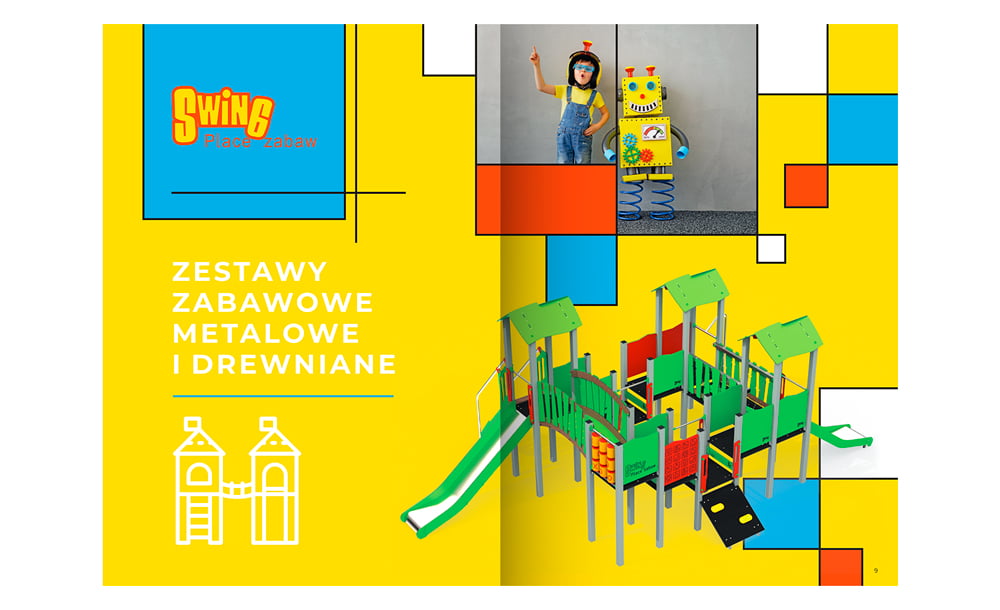 foldery, broszury reklamowe Swing