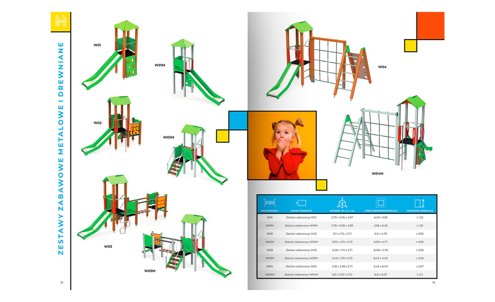 foldery, broszury reklamowe Swing