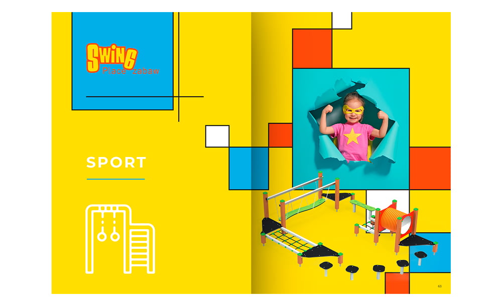 foldery, broszury reklamowe Swing