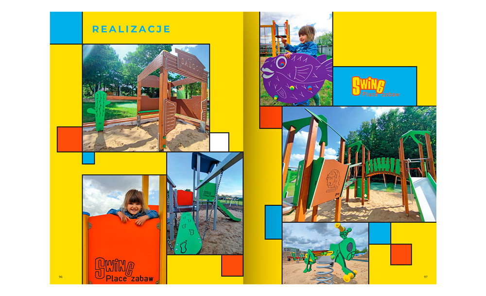 foldery, broszury reklamowe Swing