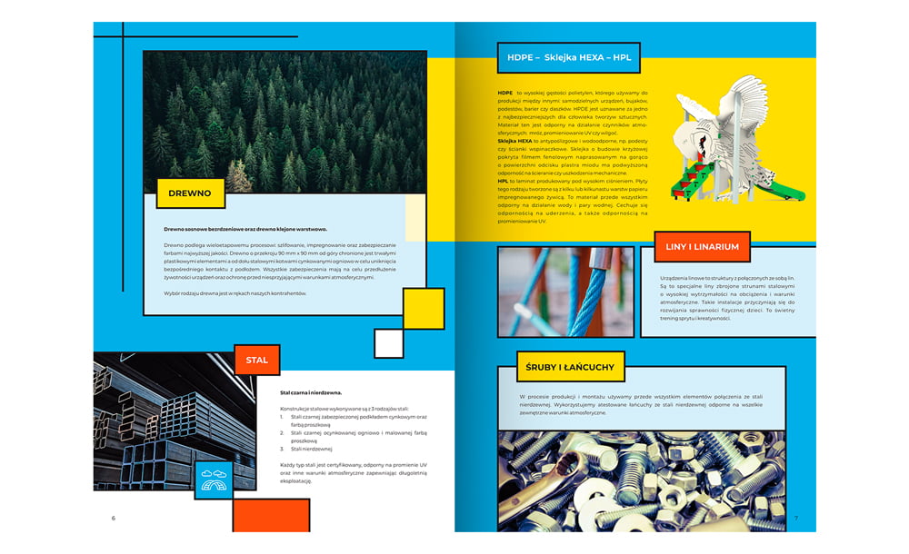 foldery, broszury reklamowe Swing