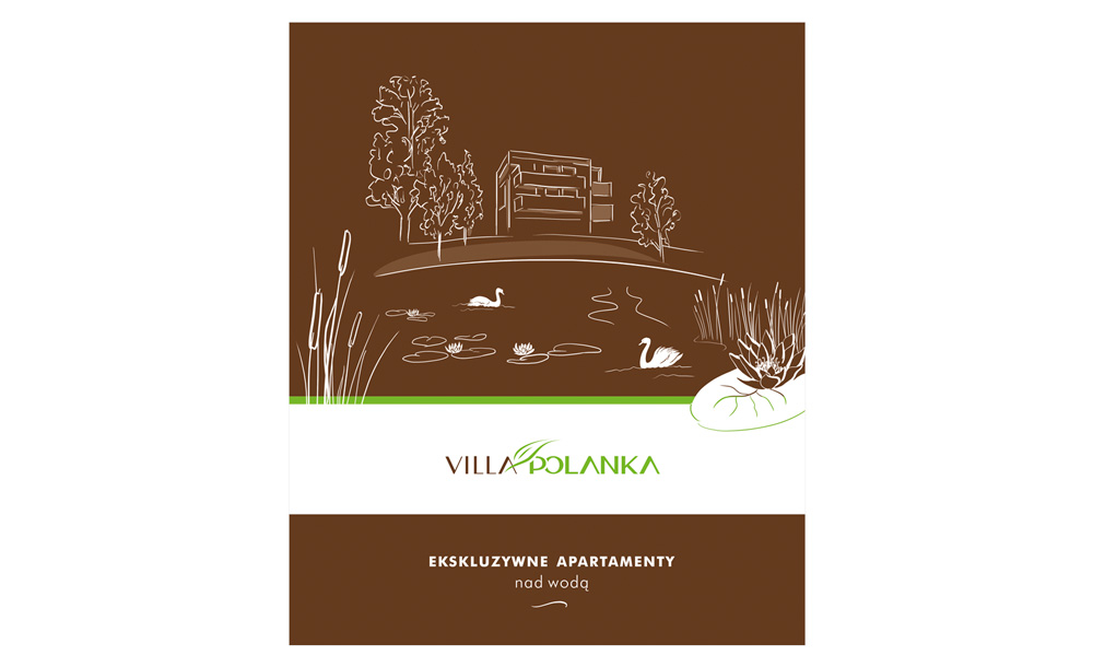 Foldery, broszury reklamowe Villa Polanka
