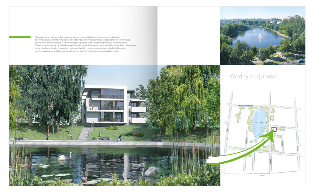 Foldery, broszury reklamowe Villa Polanka