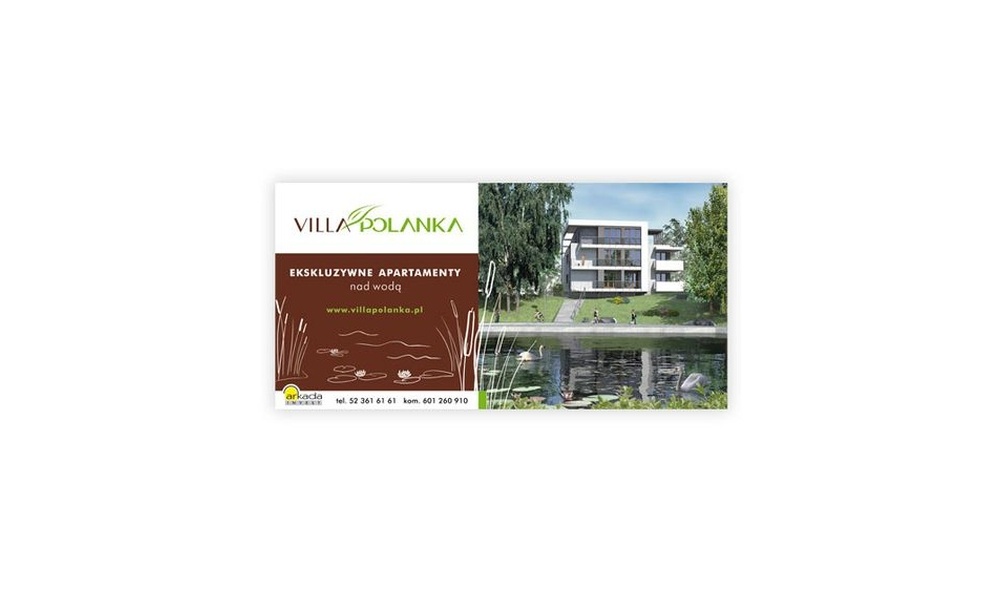 Plakaty reklamowe Villa Polanka