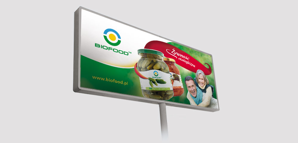 Billboardy, banery reklamowe BioFood