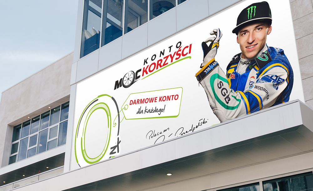 Billboardy, banery reklamowe Moc Korzyści