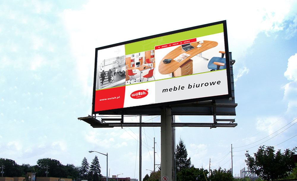 Billboardy, banery reklamowe Wuteh