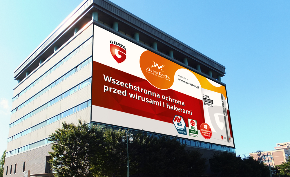 Billboardy, banery reklamowe Aura Tech