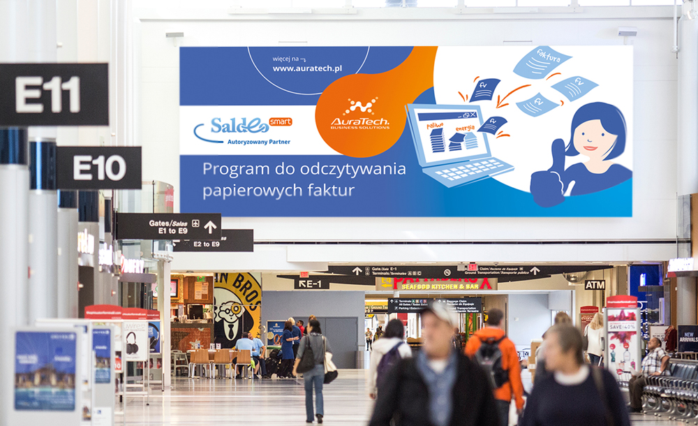 Billboardy, banery reklamowe Aura Tech