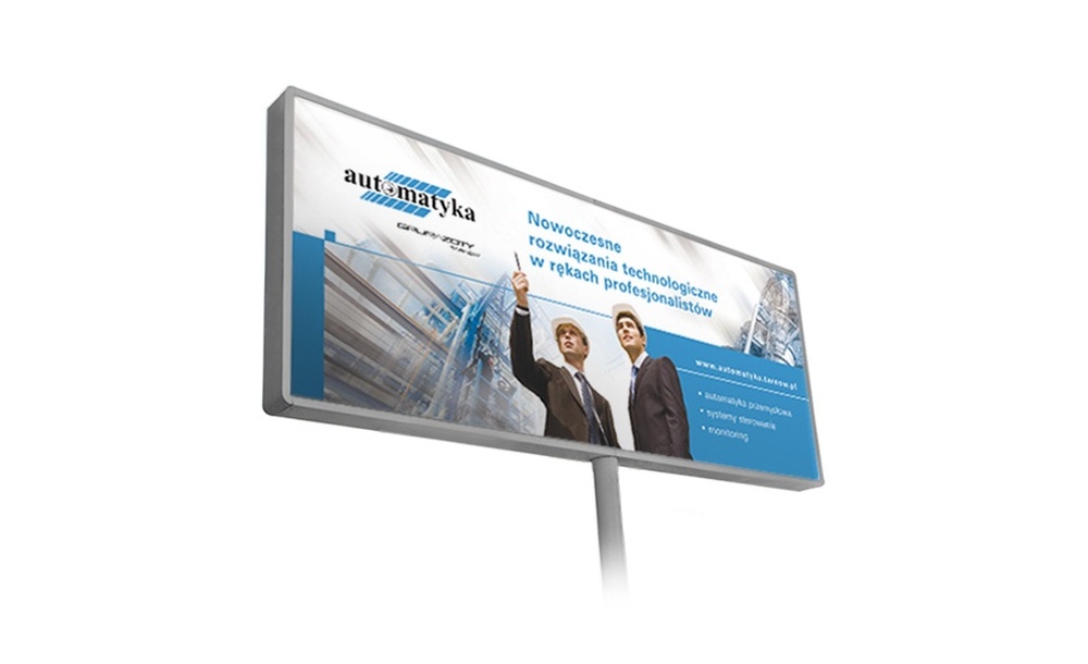 Billboardy, banery reklamowe Automatyka
