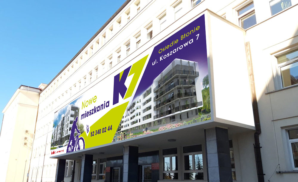 Billboardy, banery reklamowe K7