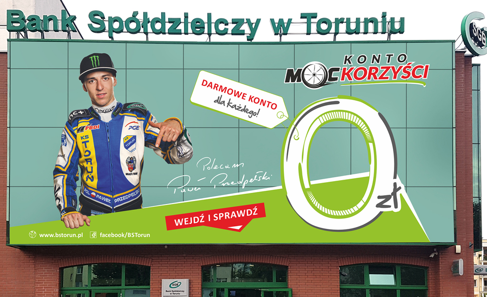 Billboardy, banery reklamowe Moc Korzyści