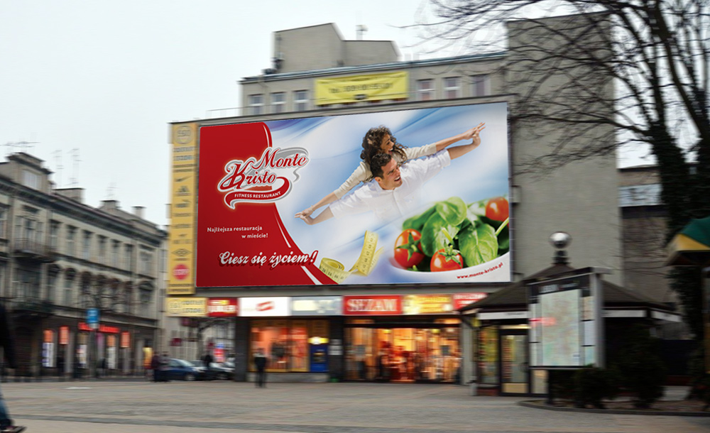 Billboardy, banery reklamowe Monte Kristo