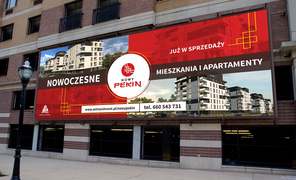 Billboardy, banery reklamowe Nowy Pekin