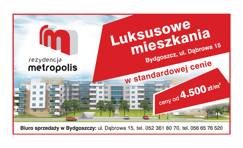 Reklamy prasowe Rezydencja Metropolis