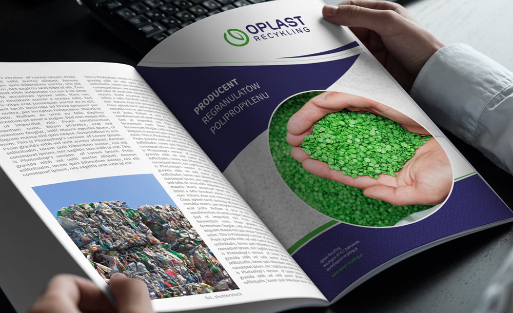Reklamy prasowe Oplast Recykling